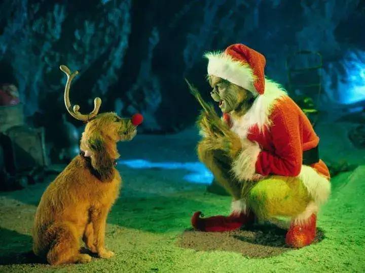 Jim Carrey as The Grinch