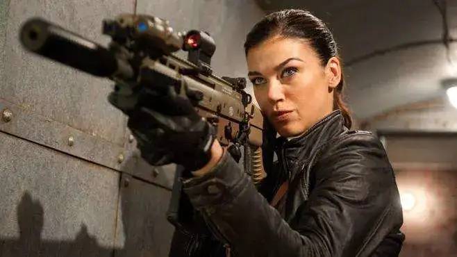 Oh yeah, Adrianne Palicki stars in this.