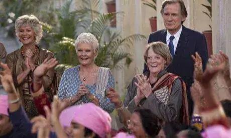 BEST EXOTIC MARIGOLD HOTEL 2 film still